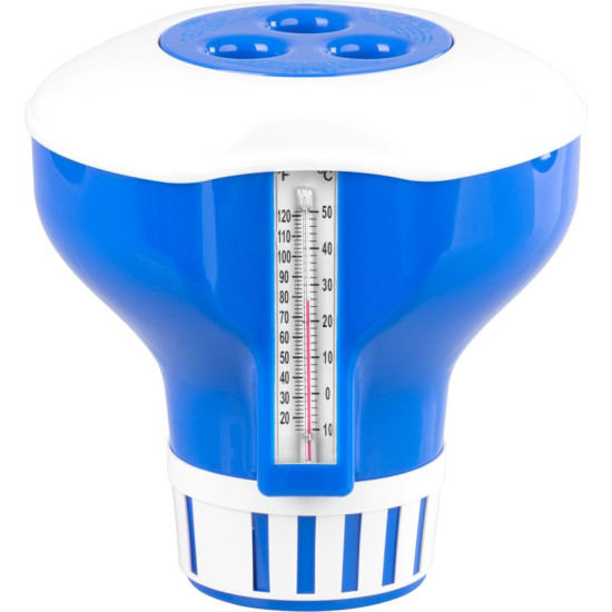 Pool capsule dispenser Strend Pro 1533, 3" capsuls, with thermometer