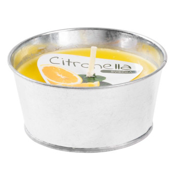Küünal Citronella CB146, repellent, ämber, 130 g, 120x60 mm Küünal Citronella CB146, repellent, ämber, 130 g, 120x60 mm