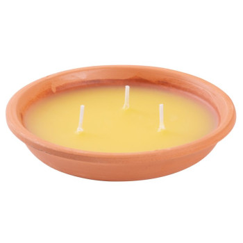 Küünal Citronella, repellent, terrakota, 80 g, 30x125 mm Küünal Citronella, repellent, terrakota, 80 g, 30x125 mm
