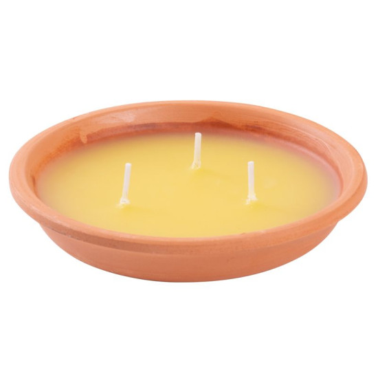 Küünal Citronella, repellent, terrakota, 80 g, 30x125 mm Küünal Citronella, repellent, terrakota, 80 g, 30x125 mm