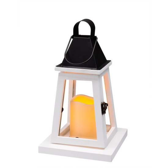 Lantern Nicehome WL8823, 17x17x33 cm, LED, 3xAAA, wood Lantern Nicehome WL8823, 17x17x33 cm, LED, 3xAAA, wood