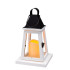 Lantern Nicehome WL8823, 17x17x33 cm, LED, 3xAAA, wood