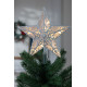 MagicHome Christmas Star, пластик, таймер, 10xLED теплый белый, 25 см, 2xAA