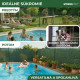 Varjutusvõrk 230g/m2, 95%, 1,0m x L-10m, UV Varjutusvõrk 230g/m2, 95%, 1,0m x L-10m, UV