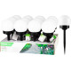 Lamp Solar Birdun, 10 cm, 1 LED, AAA, pack 12 pcs