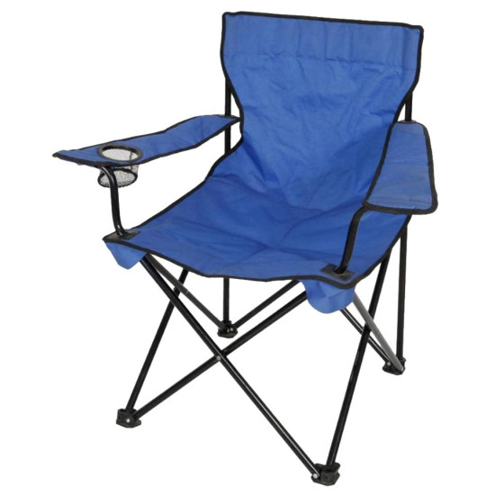 Chair Strend Pro BC2012B, folding, blue, 53x53x90 cm, 120 kg Chair Strend Pro BC2012B, folding, blue, 53x53x90 cm, 120 kg