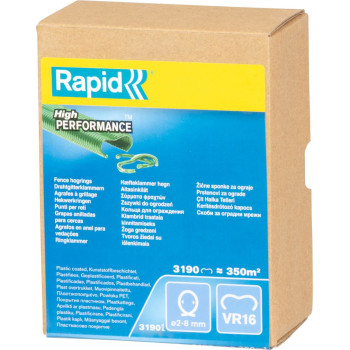Clip Rapid® VR16, PVC, 3190 pcs