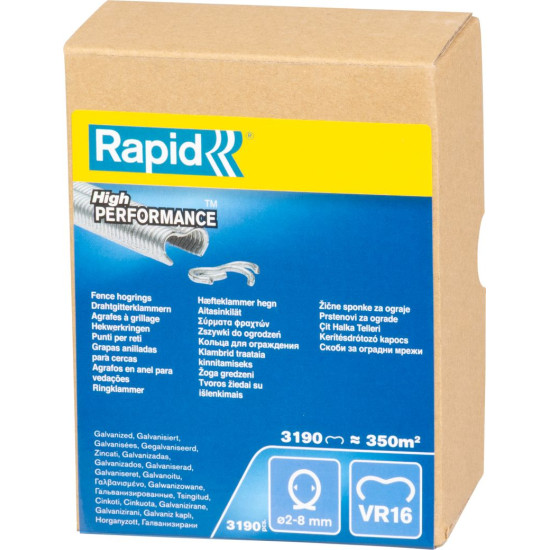 Clip Rapid® VR16, Zn, 3190 pcs Clip Rapid® VR16, Zn, 3190 pcs