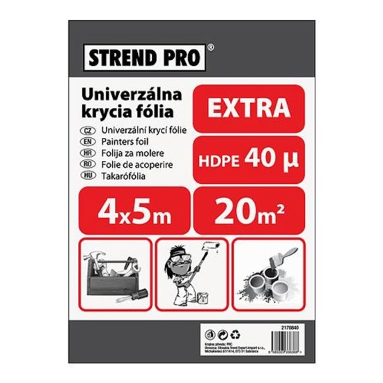 Малярная пленка Strend Pro Extra 4x05,0 м, 40µ