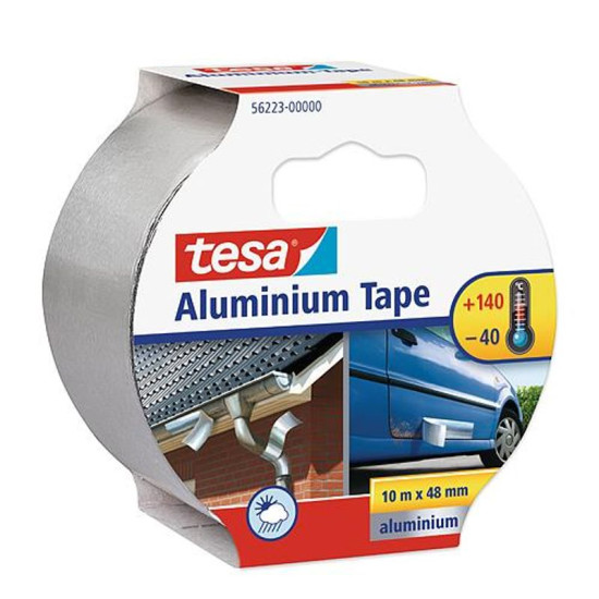 Teip tesa® Alumiinium, 50 mm, L-10 m