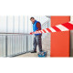 Tape tesa® SIGNAL, 80 mm, red/white, L-100 m Tape tesa® SIGNAL, 80 mm, red/white, L-100 m