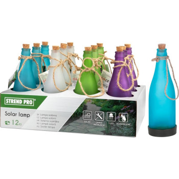 Lamp Solar Nunki, 250 mm, 1 LED, 2/3AA, pack 12 pcs