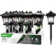 Lamp Solar Heka, 430 mm, 1 LED, AA pack 12 pcs Lamp Solar Heka, 430 mm, 1 LED, AA pack 12 pcs