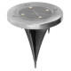 Solar Lamp Gruid, 115x140 mm, 4 LED, AA, pac. 2 pcs