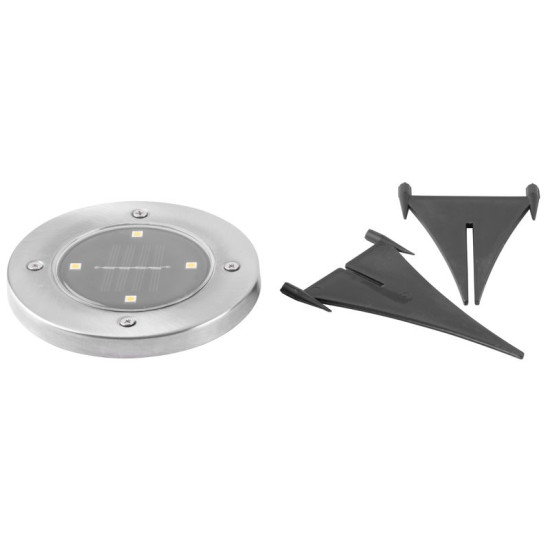 Solar Lamp Gruid, 115x140 mm, 4 LED, AA, pac. 2 pcs