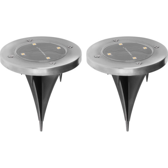 Solar Lamp Gruid, 115x140 mm, 4 LED, AA, pac. 2 pcs