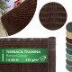 Varjutusvõrk BrownDeсor W101, 1,0x50 m, UV, 230 g/m2, pruun Varjutusvõrk BrownDeсor W101, 1,0x50 m, UV, 230 g/m2, pruun