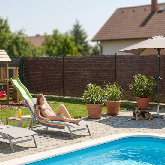 Varjutusvõrk BrownDeсor W101, 2,0x50 m, UV, 230 g/m2, beež Varjutusvõrk BrownDeсor W101, 2,0x50 m, UV, 230 g/m2, beež