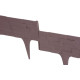Бордюр StonePalisade 2,37 м, коричневый, упак. 3 кс 790х95/200 мм, УФ Бордюр StonePalisade 2,37 м, коричневый, упак. 3 кс 790х95/200 мм, УФ