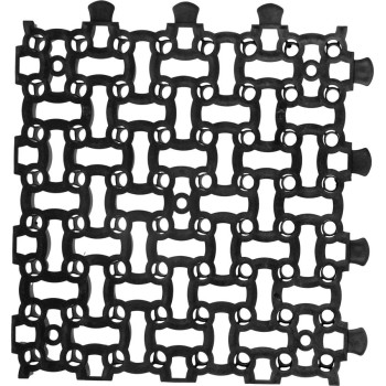 Mururest GardenPUZZLE II, 500x500x40 mm, must, UV Mururest GardenPUZZLE II, 500x500x40 mm, must, UV