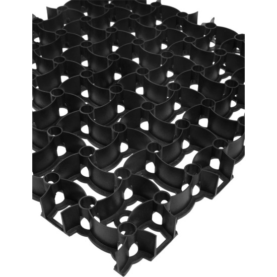 Mururest GardenPUZZLE II, 500x500x40 mm, must, UV