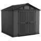 Дом Кетер КРЕПОСТЬ 8x8, серый, сад, 254x228,6x220 см
