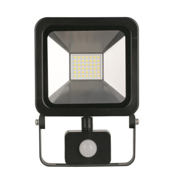 Reflector Floodlight LED AG-HFLAL10W-P, 10W, 800 lm, IP44, sensor
