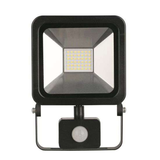 Reflector Floodlight LED AG-HFLAL10W-P, 10W, 800 lm, IP44, sensor