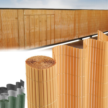 Fence Ence DF13, PVC 1000 mm, L-3 m, bamboo, 1300g / m2, UV