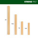 Fence Ence DF13, PVC 2000 mm, L-3 m, bamboo, 1300g / m2, UV