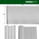 Piirdeaed DF13, PVC 2000 mm, L-3 m, hall, 1300g/m2, UV Piirdeaed DF13, PVC 2000 mm, L-3 m, hall, 1300g/m2, UV