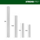Piirdeaed DF13, PVC 2000 mm, L-3 m, hall, 1300g/m2, UV Piirdeaed DF13, PVC 2000 mm, L-3 m, hall, 1300g/m2, UV