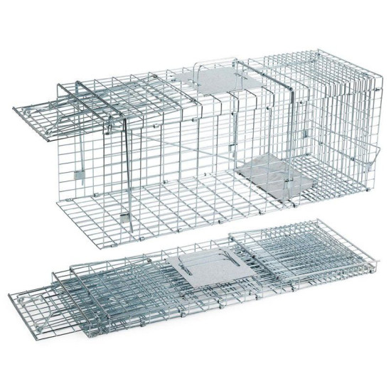 Trap for animals, folding, 69x18x20 cm