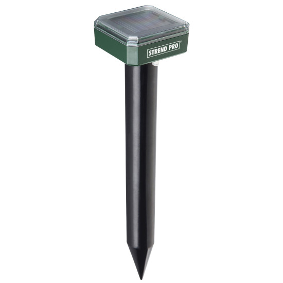 Mole repeller, plastic, solar