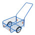Käru RDV 3, POPULAR 3, transport, täisratas 230 mm, max. 50 kg