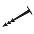 Maandustipp GardenPEG 100/25 mm, plastikots kinnitamiseks, pak. 50 tk