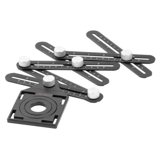 Kokkupandav joonlaud Strend pro, 12x17,5x1,6 cm