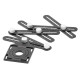 Kokkupandav joonlaud Strend pro, 12x17,5x1,6 cm