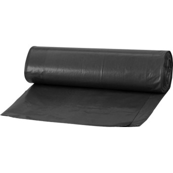 Sacks ROLO LDPE 070x110x0,100 cm, black, 15 pcs, 120 lit.