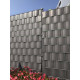 Lint Strend Pro EUROSTANDARD, 190 mm, L-26 m, varjestus, antratsiit, kaitsev, aiapaneelidele, 1050 g/m2, PVC, RAL7016