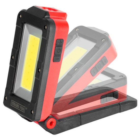 Светильник Strend рro WorkLight MWL539, LED 100+250 лм, 2200 мАч, магнит, зарядка от USB Светильник Strend рro WorkLight MWL539, LED 100+250 лм, 2200 мАч, магнит, зарядка от USB