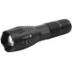 Strend Pro taskulamp FL001, T6 150 lm, AluBody, ZOOM, 2200 mAh, toitepank, USB laadimine