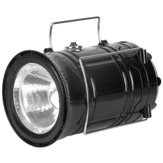 Lamp Strend Pro Camping CL102, LED, 80 lm, 1200 mAh, leegiefekt, matkalamp, päikeseenergia laadimine, USB väljund
