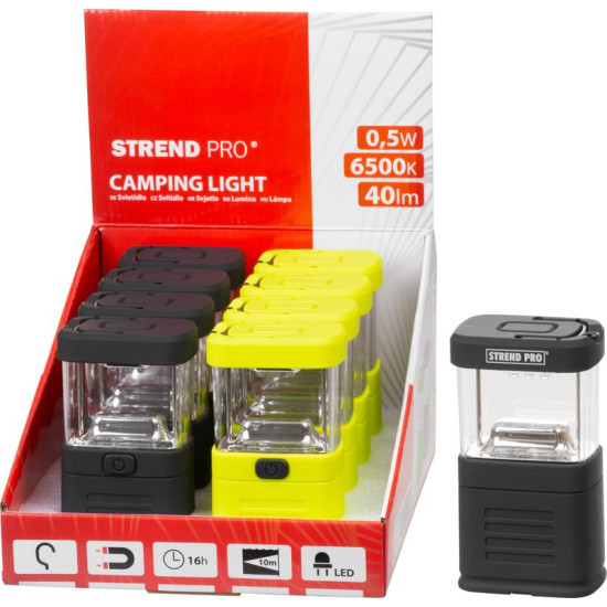 Лампа Strend Pro Camping CL565, 11 LED, 3xAAA, свет Коробка 8 шт. Лампа Strend Pro Camping CL565, 11 LED, 3xAAA, свет Коробка 8 шт.