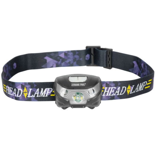 Налобный фонарь Strend Pro Headlight H889, CreeLED, 180 лм, 1200 мАч, зарядка USB, датчик движения Налобный фонарь Strend Pro Headlight H889, CreeLED, 180 лм, 1200 мАч, зарядка USB, датчик движения