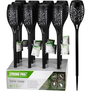 Solar Sargas lamp, 7x35 cm, 2 LEDs, 1xAAA, bal. 4 pcs