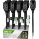 Solar Sargas lamp, 7x35 cm, 2 LEDs, 1xAAA, bal. 4 pcs