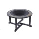 Fireplace Strend Pro Grill, metal, 4 chairs, 105 cm