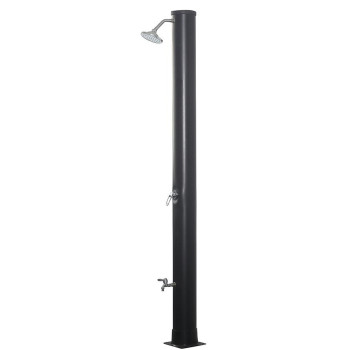 Strend Pro Pool shower, solar, straight, 38L, with foot valve Strend Pro Pool shower, solar, straight, 38L, with foot valve