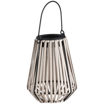 Strend Pro Aialamp, päikeseenergia, LED, ripp, rotangist, 12x12x24 cm
